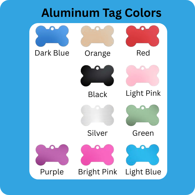 Aluminum Pet Tag