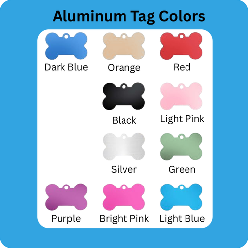 Aluminum Pet Tag
