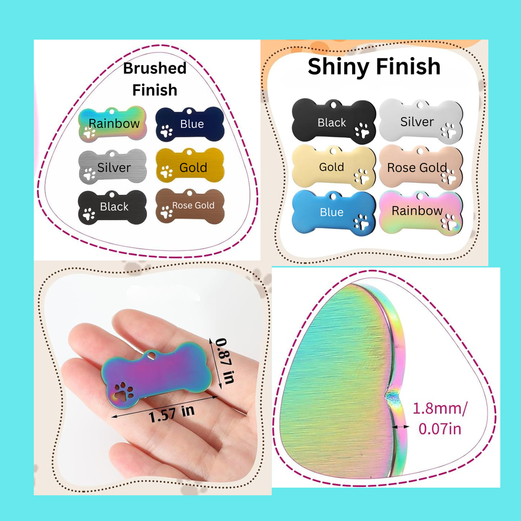 Stainless Steel Pet Tag